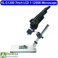 KL G1200 1-1200X Microscope Digital Portable 7" LCD Video Microscope 12MP for Soldering Electronic PCB Inspection Continuous Zoom by Electrica. 