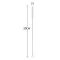5/10Pcs 20cm Drinking Straw Cleaning Brush Straw Tube Pipe Cleaner Nylon Stainless Steel Long Handle Cleaning Brushes for Straws. 