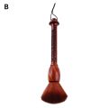Creative Chinese Style Cleaning Brush Hand-carved Dragon Pattern Sandalwood Handle Horse Hair Tea Accessories Cleaning Brush. 