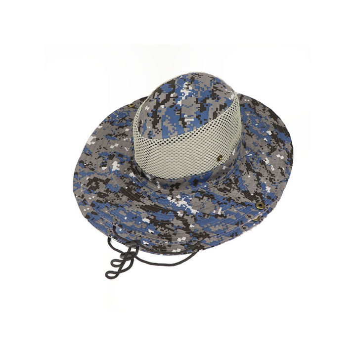 Outdoor%20Hat%20Digital%20Camouflage%20Hat%20Fisherman's%20Hat%20Fishing%20Hat%20Sun%20Shade%20Hat%20Big%20Brim%20Hat%20Mountaineering%20Hat%20Bonnet%20Hat%20-%20Image%204