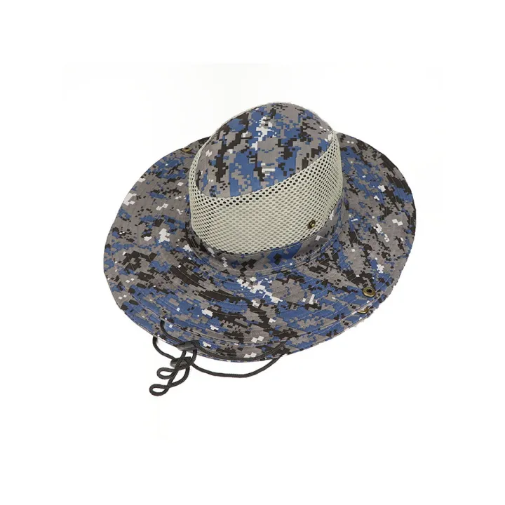Outdoor%20Hat%20Digital%20Camouflage%20Hat%20Fisherman's%20Hat%20Fishing%20Hat%20Sun%20Shade%20Hat%20Big%20Brim%20Hat%20Mountaineering%20Hat%20Bonnet%20Hat%20-%20Image%204
