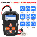KONNWEI KW208 12V Car Battery Tester 100 to 2000CCA Cranking Charging Circut Tester Battery Analyzer 12 Volts Battery Tools. 