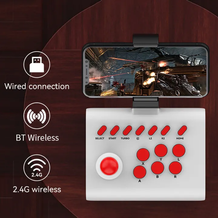 For%20Switch/PS4/PS3/Xbox%20One/PC%20Fighting%20Game%20Joystick%20Wireless%20PC%20Game%20Joystick%20Bluetooth%20Arcade%20Game%20Stick%20Joystick%20Controller%20-%20Image%205