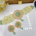 Nakles For girl with White Beads Paroyi Choker Necklace & Naklcs Set For Woman. 
