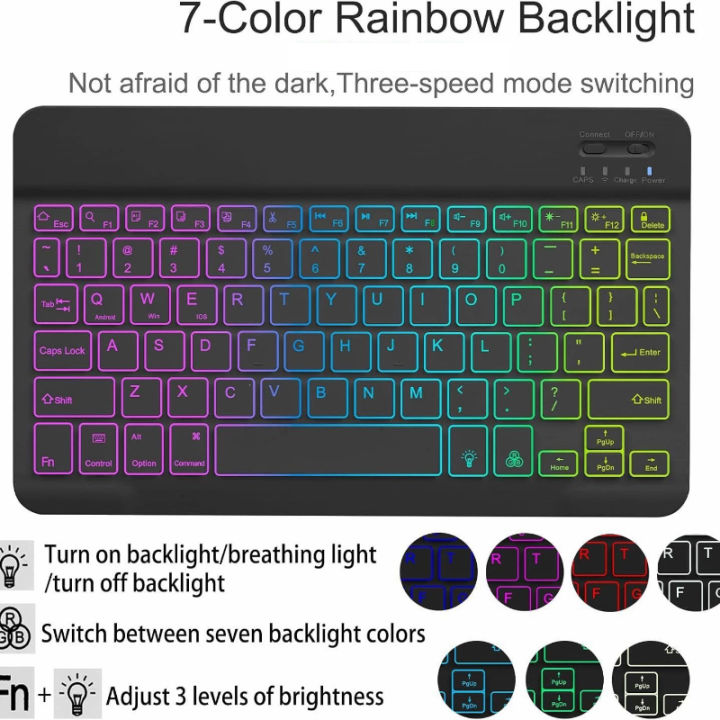 Backlit%20Led%20Keyboard%2010%20inch%20Wireless%20Rechargeable%20Keypads%20for%20iPad%20Tablet%20Phone%20PC%20Magnet%20Bluetooth%20Keyboard%20with%20Mouse%20-%20Image%204