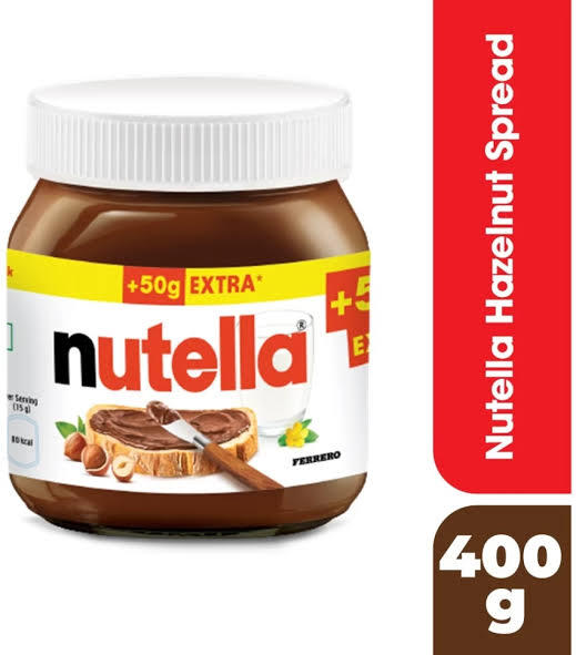 Nutella Hazelnut Spread Chocolate 400G