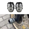 For Honda ADV150 ADV350 ADV 150 350 Motorcycle Accessories Front Rear Wheel Axle Fork Crash Sliders Fall Protection.