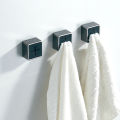 2pcs Silicone Towel Hook Door Hanger for Kitchen Bathroom Organizer Space-Saving Storage Holder. 