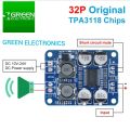 32(pin) original TZT DC 9V-24V TPA3118 60W Mono Digitalappropriate Audio Power Amplifier Board Amp Module.