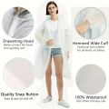 Raincoat High Quality Long Rain coat Lightweight 0.15mm Thick Travel Rain coat for men women.