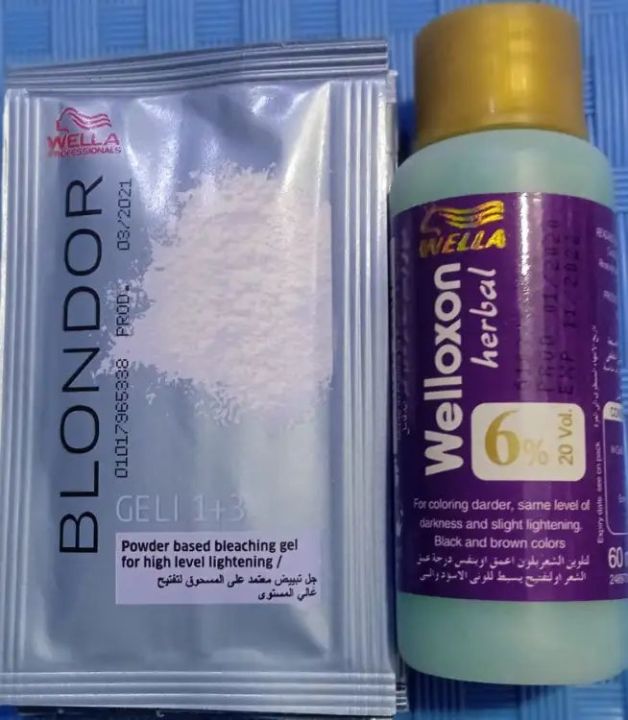 Wella%20Herbal%20Face%20Bleach%20Developer%20powder%2060ml%20-%20Image%204
