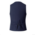 M-5XL Spring/summer Man Suit Vest Sleeveless Vest with Adjustable Waist Single Breasted Solid Color Business Suit Vest Wedding.