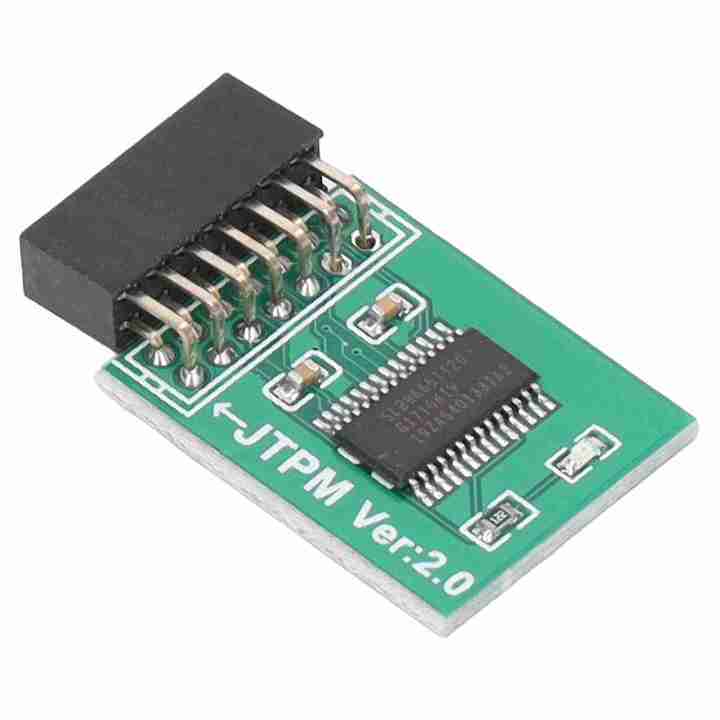 Tpm Module Pluggin Types 【Sale】TPM 2.0 Module Strong Encryption 14 Pin LPC Interface TPM Module ...
