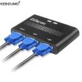 2 In 1 Out VGA/SVGA Manual Sharing Selector Switch Switcher Box For LCD PC KVM Switches Display 1080 HD Video Converter. 