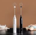 Milk Frother, 3 Gear Adjustable Coffee Frother Electric Whisk, USB Rechargeable Milk Froth with Portable Stainless Steel Stirring Head. 