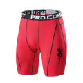 Compression Shorts Men Summer Sportswear Training Tights Gym Leggings Short Pants Sport Bottoms Men Printed Running Shorts.