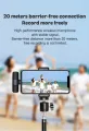 K8/K9 Wireless Collar Mic Wireless MIC Type C/Android/USB/AUX 3.5mm Mic K8/K9 Wireless Single/Double Microphone For Interview, Vlogging , Podcast. 