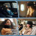 2Pcs Head Support Strap Adjustable Travel Pillow Airplanes Neck Support Band Portable Cars Seat Sleep Aid Head Fixed Strap. 
