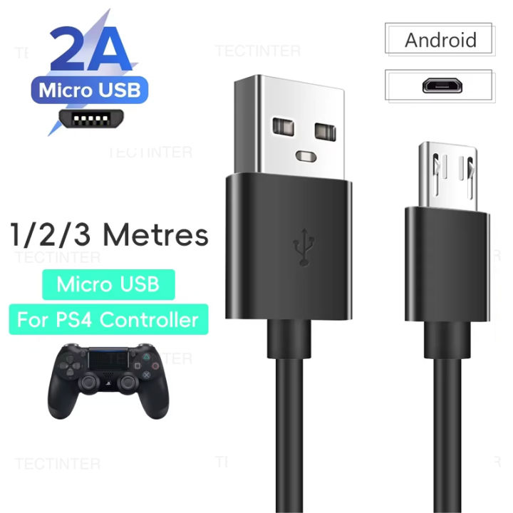 2A Fast Charging Micro USB Cable For Mobile Phone Samsung Data Cable ...