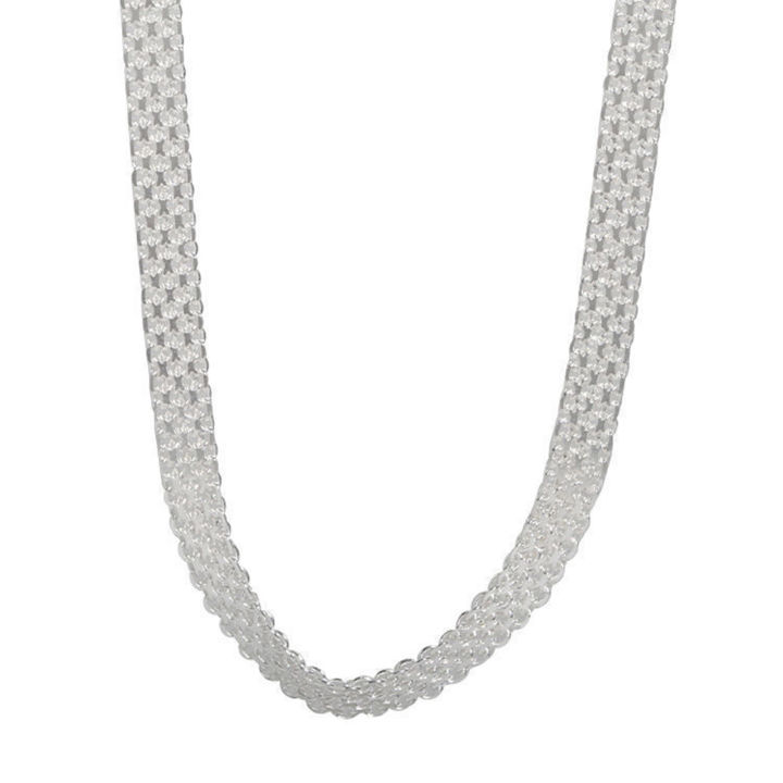 1%20piece%20of%20S925%20silver%20simple%20hollowed-out%20wide%20necklace,%20mesh%20clavicle%20chain,%20high%20quality,%20suitable%20for%20daily%20wear%20-%20Image%205