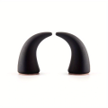 2pcs Car Mini Steering Wheel Devil Corner Decorative Sticker Cute Creative Dashboard Vehicle Air Vent Ornament. 