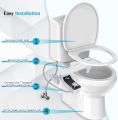 Foldable Toilet Bidet Cold Water Type Water Saving Attachment for Eco-Friendly Hygiene Home Comfort. 
