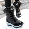 Winter Women Boots Platform Shoes Keep Warm Thigh High Snow Boots Outdoor Ladies Slip on Comfortable Waterproof Fur Femme Boots. 
