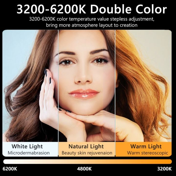 Professional%20Video%20Light%20Pro%20Led%20600%20with%20Barndoor%20Professional%20Dual%20Colour%20Led%20Video%20Light%20-%20Image%202