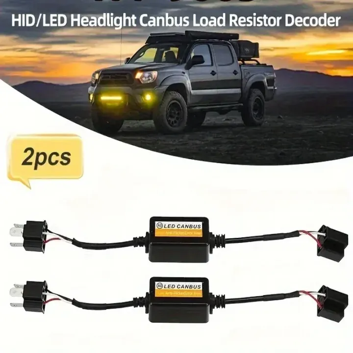 1/2/4PCS%20H8%20H9%20H11%20LED%20Canbus%20Anti%20Flicker%20Bulb%20Error%20Decoder%20Resistor%20Canceller%20Adapter%20for%20Car%20Headlight%20Fog%20Light%20-%20Image%202