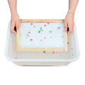 Multi-size Paper Making Mould Frame DIY Papermaking Paper Making Screen Learning Wood Handcraft  Wooden Mesh Mold. 