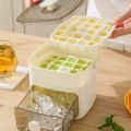 48 Grid Ice Cube Mold Reusable Refrigerator Ice Maker One-touch Easy Release Homemade Ice Cube Tray Mold Home Ice Making Tool.