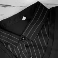 Fall winter men's new classic fashion thin high-end false two-piece long-sleeved shirt business casual lightweight POLO shirt. 