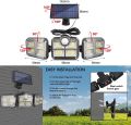 Solar Sensor Light rechargeable with remote control and Solar panel | Human sensor, Sensor charging, & Sensor angle 120.. 