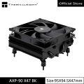 Thermalright AXP90-X47 ITX air-cooled radiator 47mm 4 heatpipe down-pressure CPU cooler supports LGA1700/115X/1200/AM5/AM4. 