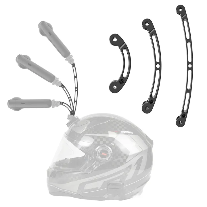 Aluminum%20Alloy%20Helmet%20Arm%20Extension%20Curved%20Pole%20Selfie%20Stick%20Tripod%20Adapter%20for%20%20Hero%2013%2012%20Insta360%20YI%20%20Action%203%20Camera%20-%20Image%203
