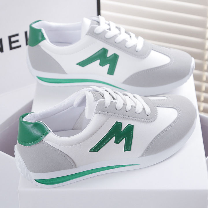 New%202024%20Women%20Casual%20Walking%20Shoes%20Summer%20Flat%20Lace%20Up%20Leather%20High%20Quality%20Sneakers%20Fashion%20Flat-Bottomed%20Female%20Gump%20Sneakers%20-%20Image%203