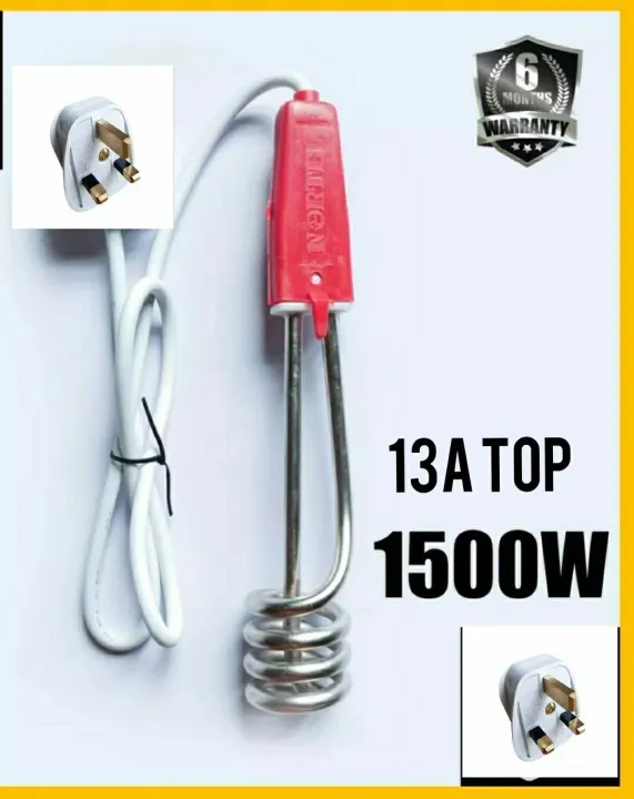 1500W Water Heater with 13A Flug Top or Coil Heater or Heater High Quality