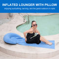 1PCOutdoor Camping Foldable Inflatable Beach Mat, Compact, Convenient and Simple Camping Outdoor Mat, Suitable For Beach Parties. 