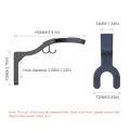 Kitchen Cabinet Shelf Wall Mount Hooks Motorcycle Helmet Hook Racks Helmet Display Hanger Stand Wall-Mounted Storage Holder. 