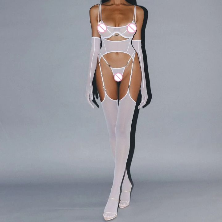 MUZISKAT%202025%20Cross%20border%20Mesh%20Comfortable%20Breathable%20Belt%20with%20Stocking%20Body%20Shaping%20Ultra%20Thin%20%20Split%20Five%20Piece%20Set%20-%20Image%204