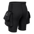 Men Wetsuit Shorts 3mm Neoprene Diving Shorts with Pocket Man Surfing Pants for Water Sports Swimming Snorkeling Boating Scuba. 