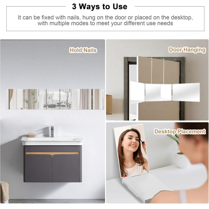 Portable%20Trifold%20Vanity%20Cosmetic%20Mirror%20with%20Height%20Adjustable%20Hooks%20for%20Self%20Hair%20Cutting%20Makeup%20Folding%20for%20Bath%20and%20Travel%20-%20Image%205