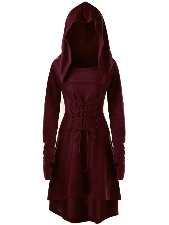 Medieval%20Cosplay%20Renaissance%20Archer%20Costumes%20Hooded%20Robe%20Lace%20Up%20Pullover%20Long%20Hoodie%20Dress%20Cloak%20Halloween%20Party%20-%20Image%205