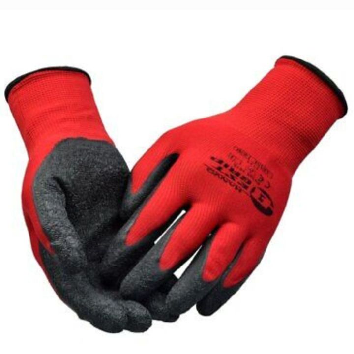 1%20Pair%20High%20Quality%20Red%20Nylon%20Safety%20Hand%20Gloves%20Protect%20Your%20Hand%20Safely%20-%20Image%203