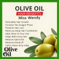 Miss Wendy Olive Oil with Garlic 180 ml - Top Quality Hair Oil for Softer, Fragrant and Long Lasting Moisture. 
