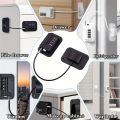 Refrigerator Fridge Freezer Door Lock With Password Proof For Kitchen Cabinets And Drawers.