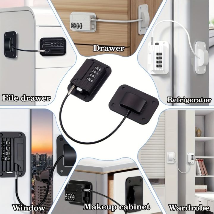 Refrigerator%20Fridge%20Freezer%20Door%20Lock%20With%20Password%20Proof%20For%20Kitchen%20Cabinets%20And%20Drawers%20-%20Image%203
