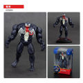 4 inches Original ZD Action Figure Toy Iron Man Scarlet Spider Miles Morales Spider-Man Venom Gwen Anime Movable Doll Model .