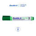 Double A whiteboard marker pen with 4 colors available in box. 