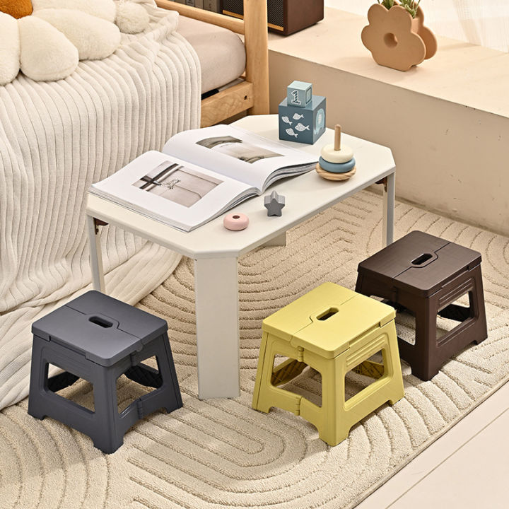 Lightweight%20Folding%20Step%20Stool%20Multi%20Purpose%20Handheld%20Thickened%20Footstool%20Non-Slip%20Plastic%20Small%20Benches%20Kitchen%20-%20Image%202